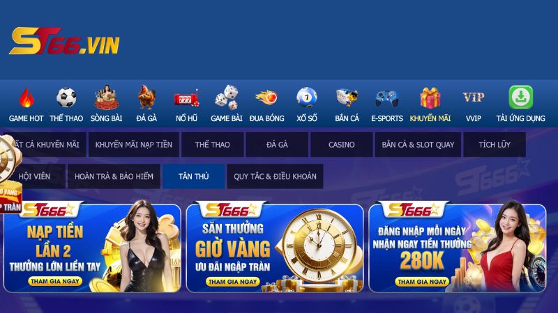 Các chương trình khuyến mãi dành cho tân thủ